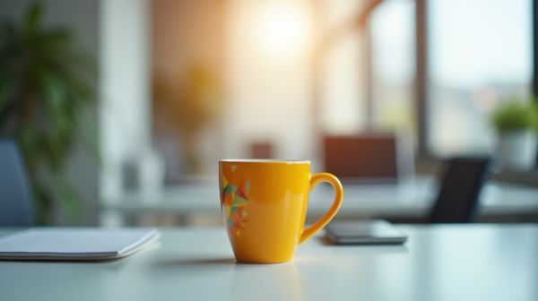 Maximisez votre visibilité avec un mug publicitaire efficace