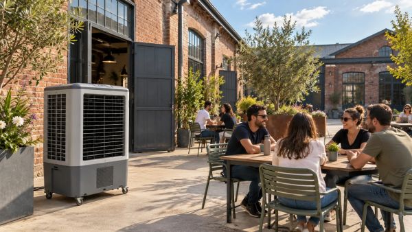 Solutions pour rafraîchir un site industriel sans travaux